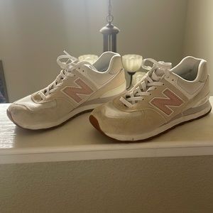 New balance 574 pale pink and purple